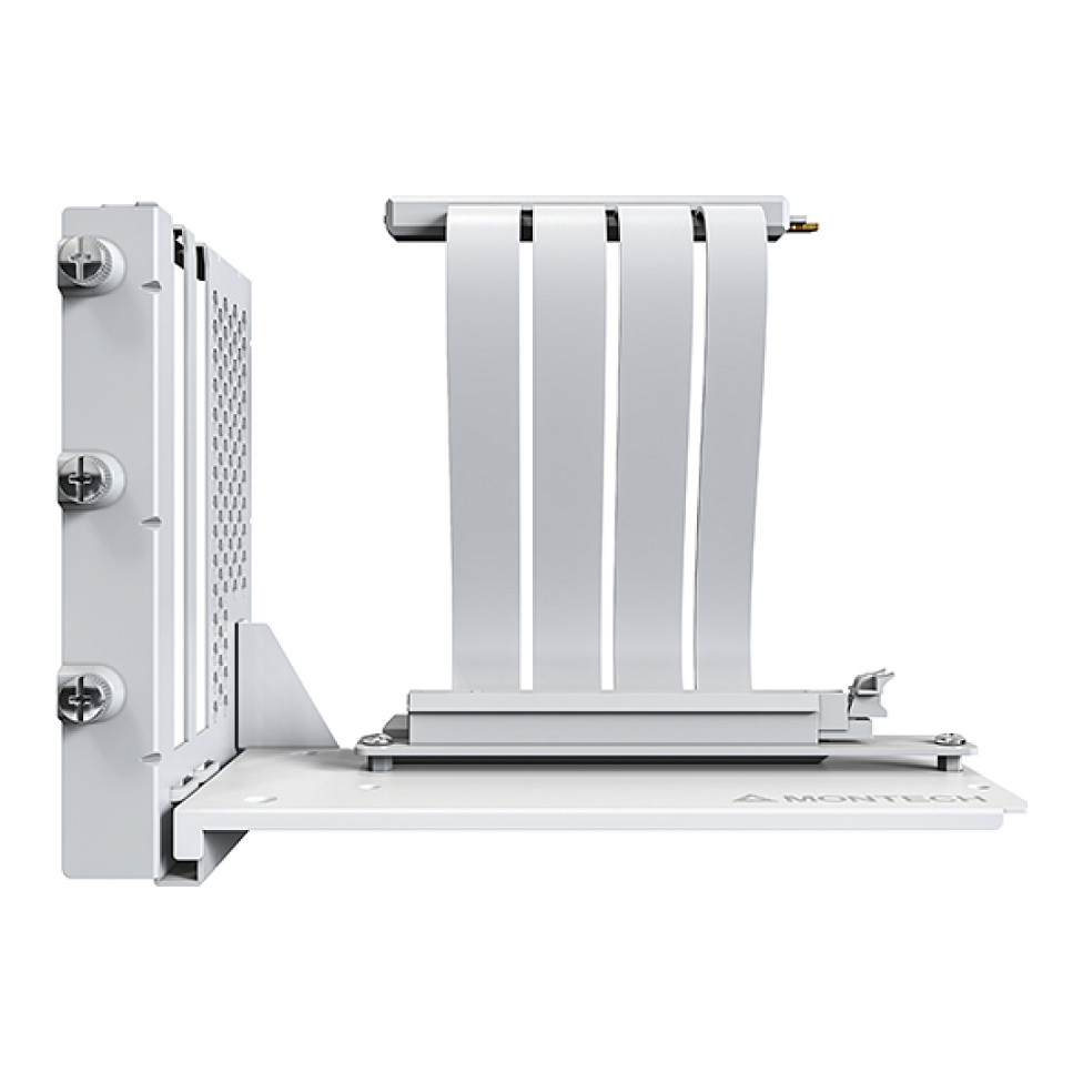 Montech Vertikales GPU Mounting Kit, PCIe 4.0 Riser-Kabel (wei, 20cm)-1
