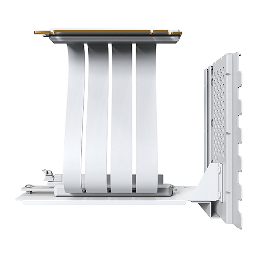 Montech Vertikales GPU Mounting Kit, PCIe 4.0 Riser-Kabel (wei, 20cm)-4