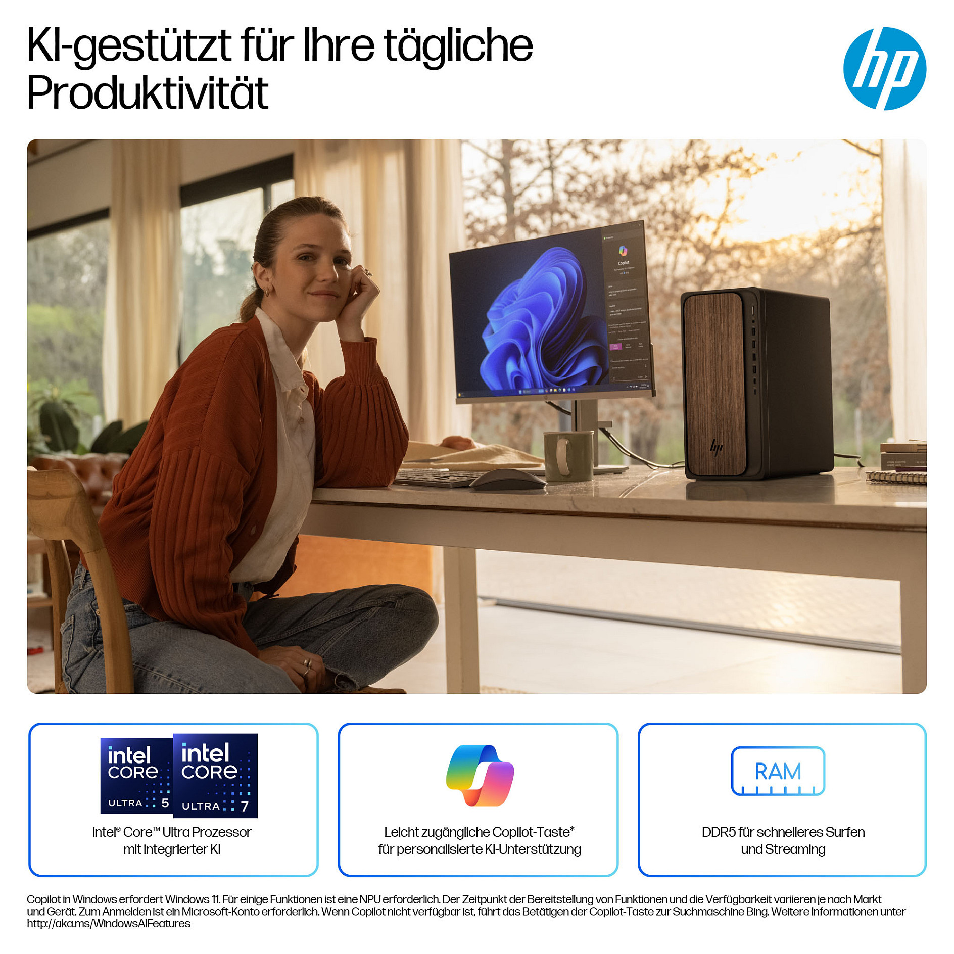 Desktop računalo HP OmniDesk M03-0170ng (Intel Core Ultra 7 265, 32GB RAM, 512GB SSD, Intel Arc Graphics, FreeDOS, Mini Tower)-9