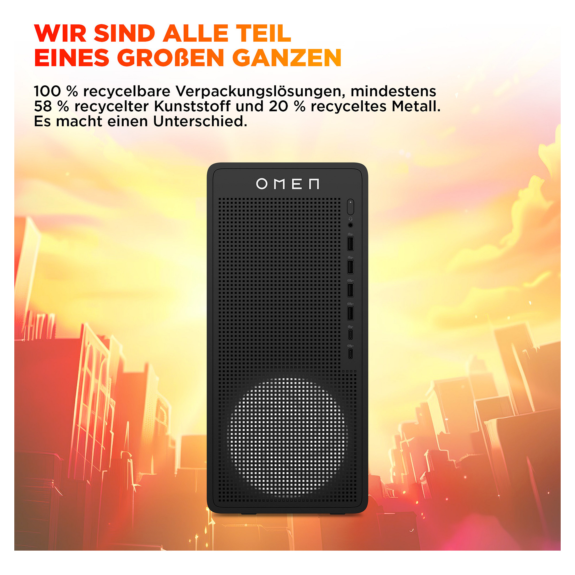 Desktop računalo HP OMEN TG03-0177ng (AMD Ryzen 7 8700F, 32GB RAM, 1TB SSD, NVIDIA GeForce RTX 5060 Ti, Windows 11 Home)-10