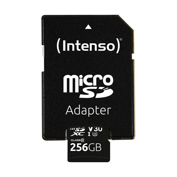 Memorijska kartica INTENSO Professional 256 GB microSDXC (UHS-I U3, Class 10)