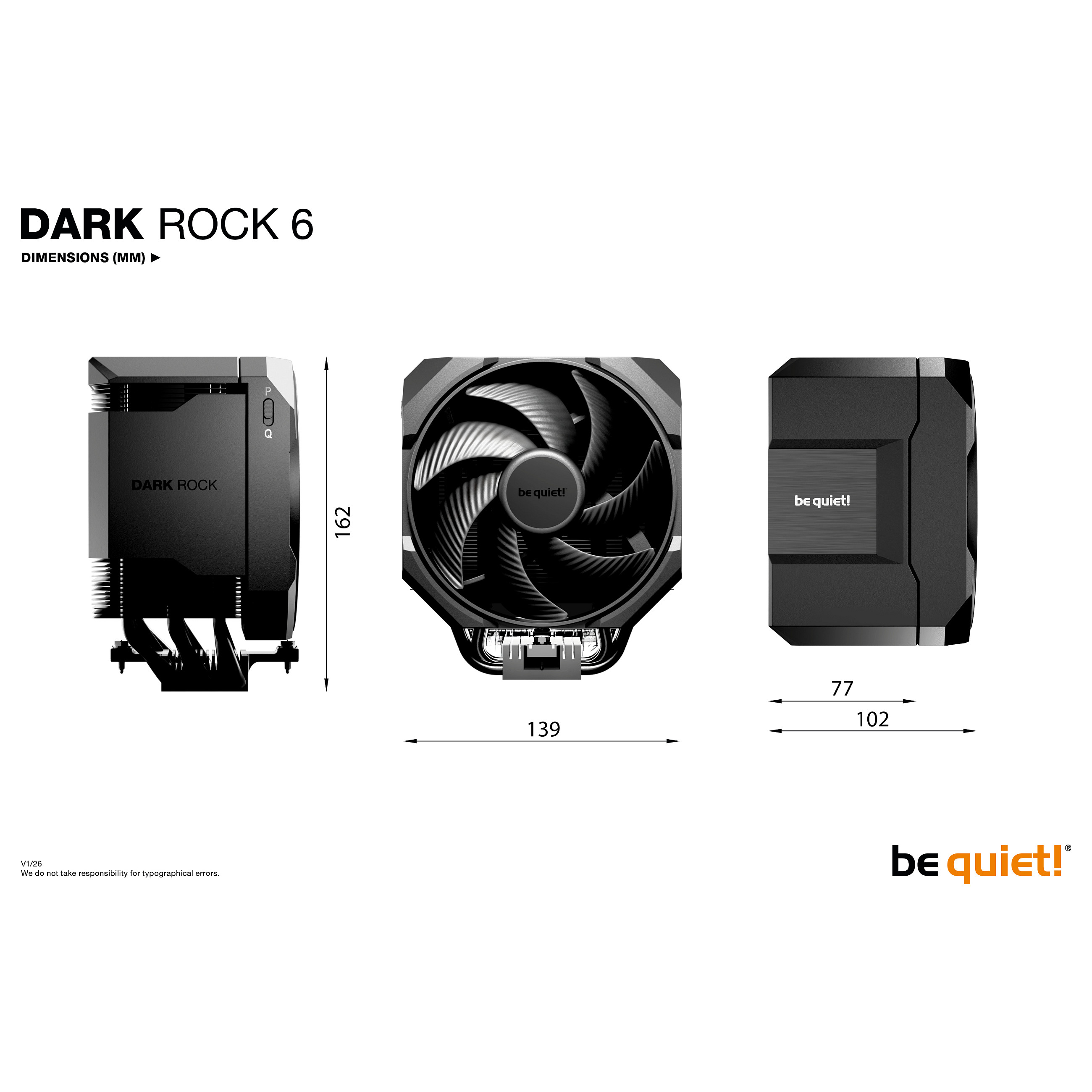 CPU hladnjak BE QUIET! Dark Rock 6-6