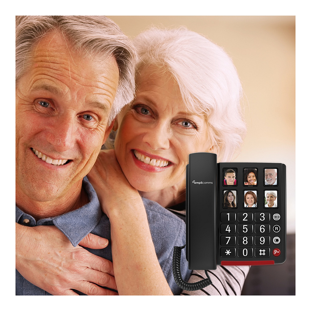 amplicomms BigTel 40 plus Grotastentelefon/Fototasten-5