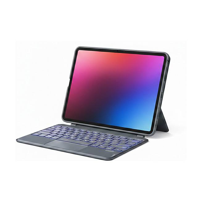 inateck KB403-10 gray iPad-TastaturhÃ¼lle QWERTZ
