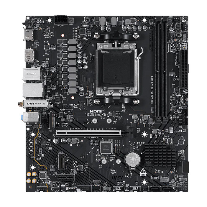 Matična ploča MSI PRO A620M-G (AM5, A620, mATX, DDR5)-1