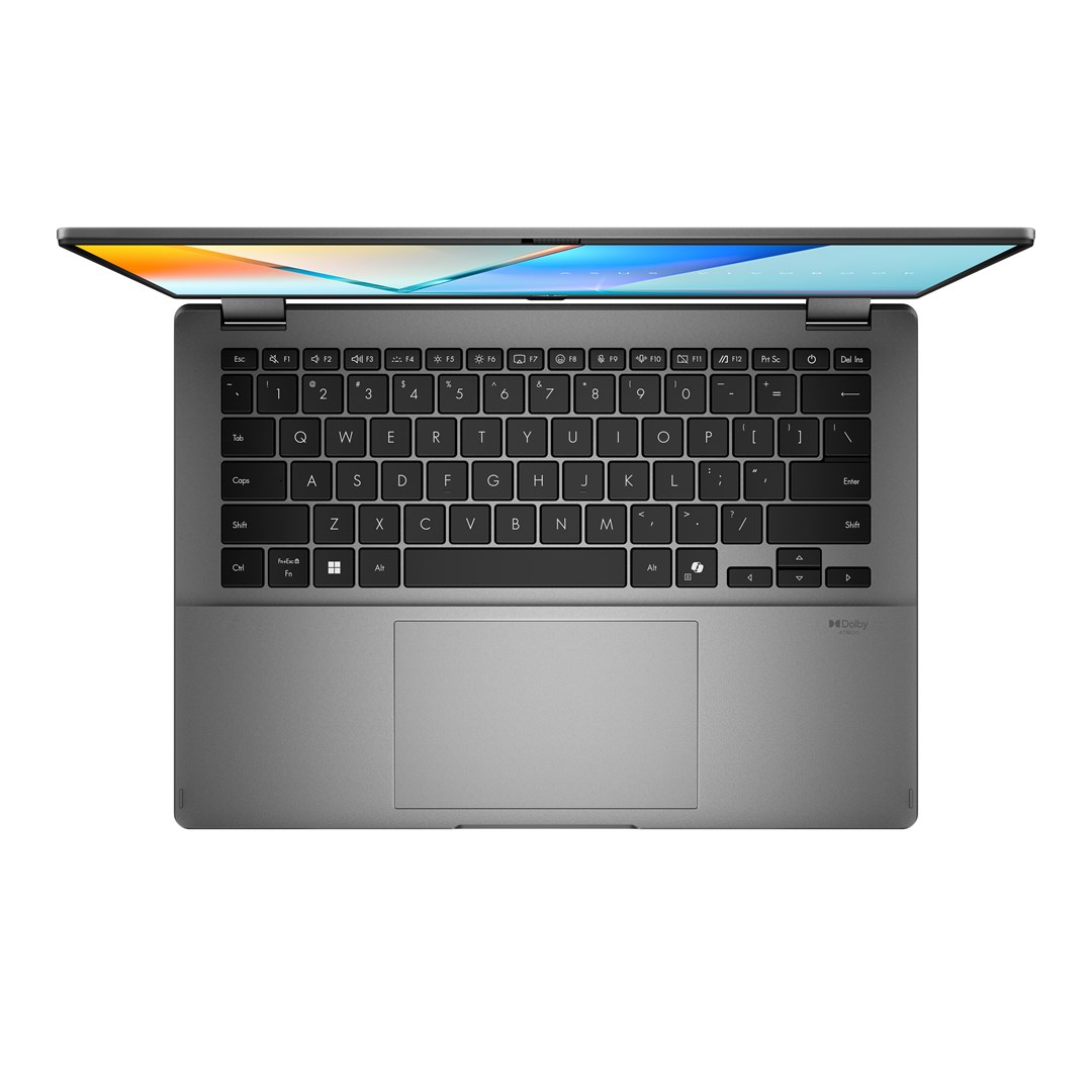 Laptop ASUS Vivobook 14 Flip TP3407SA-SG146W (14.0" Touch, WUXGA, Intel Core Ultra 5 226V, 16GB, 512GB SSD, Intel Arc Graphics, Windows 11, Non-HR tipkovnica, Siva)-5