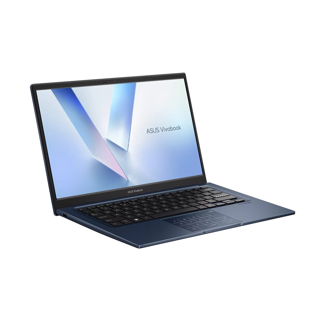 Laptop ASUS Vivobook 14 X1404VA-EB1619 (14.0", FHD, IPS, Intel Core 5 120U, 16GB, 512GB SSD, Intel Graphics, NoOS, Non-HR tipkovnica, Quiet Blue)-0