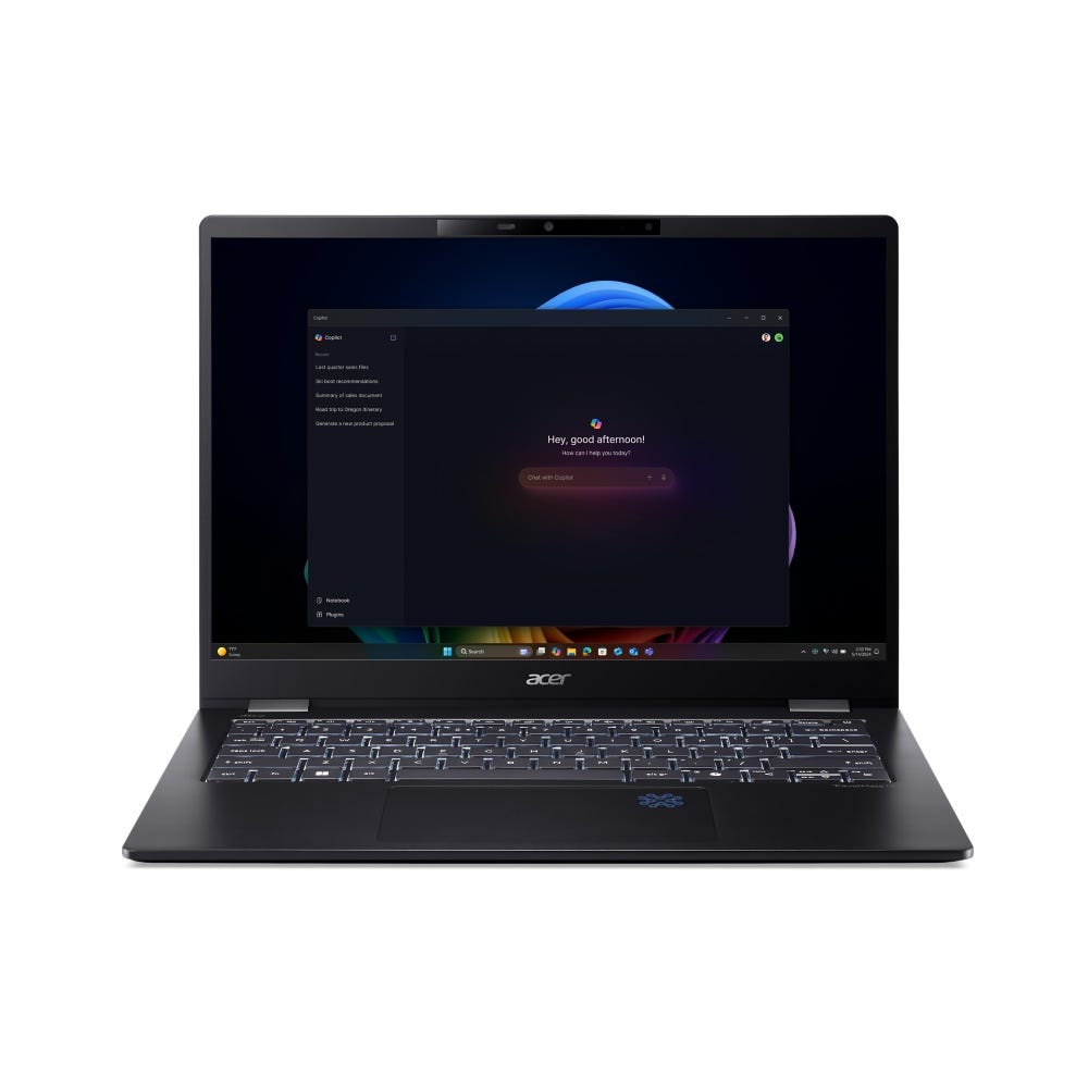 Laptop ACER TravelMate P6 14 AI (14", WUXGA, Intel Core Ultra 5 226V, 16GB, 512GB SSD, Intel Arc Graphics, Windows 11 Pro, Non-HR tipkovnica, Crna)-1