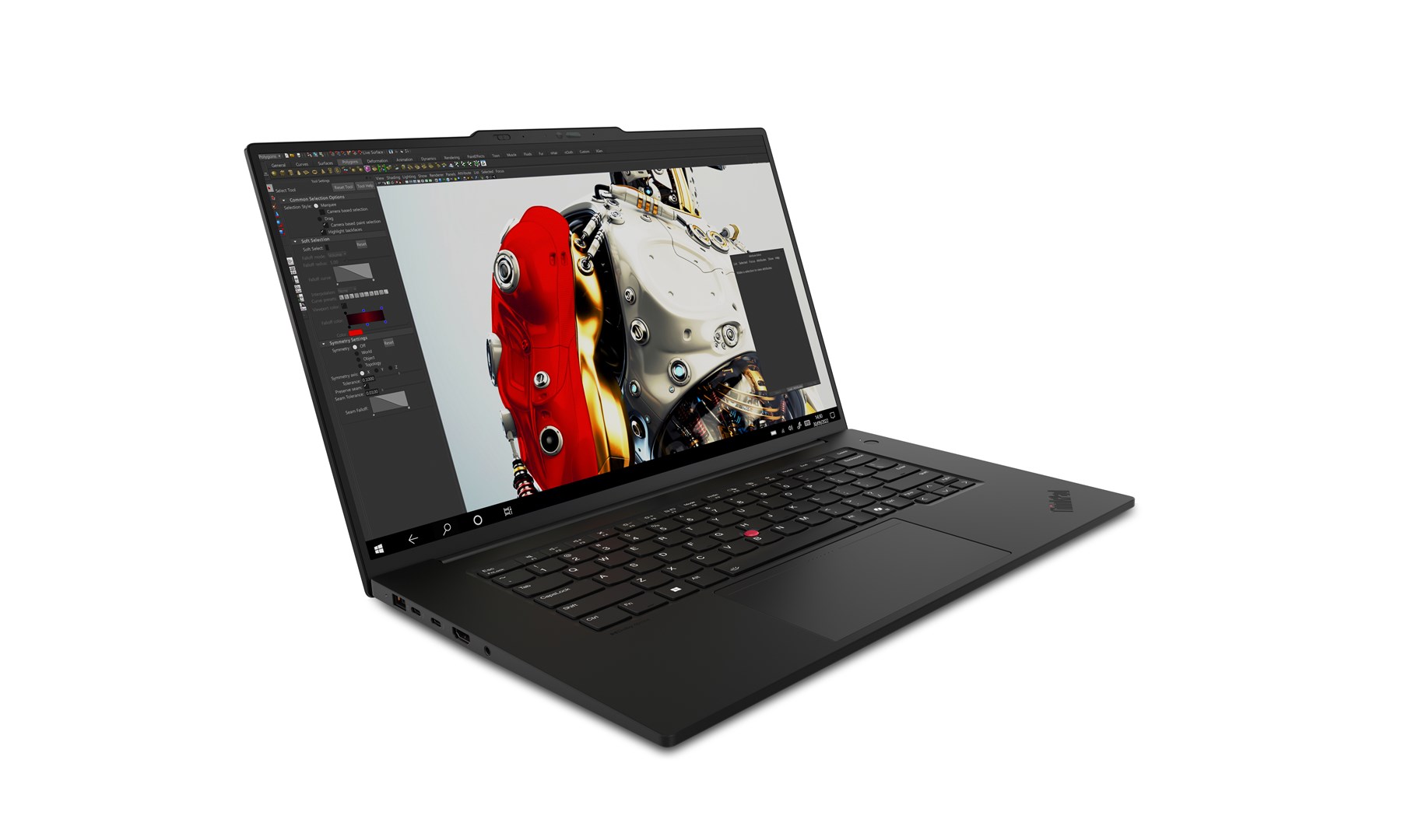 Laptop LENOVO ThinkPad P1 Gen 7 (16", WQXGA, Intel Core Ultra 7 165H, 32GB, 1TB SSD, NVIDIA GeForce RTX 4070, Windows 11 Pro, US tipkovnica, Crna)-1