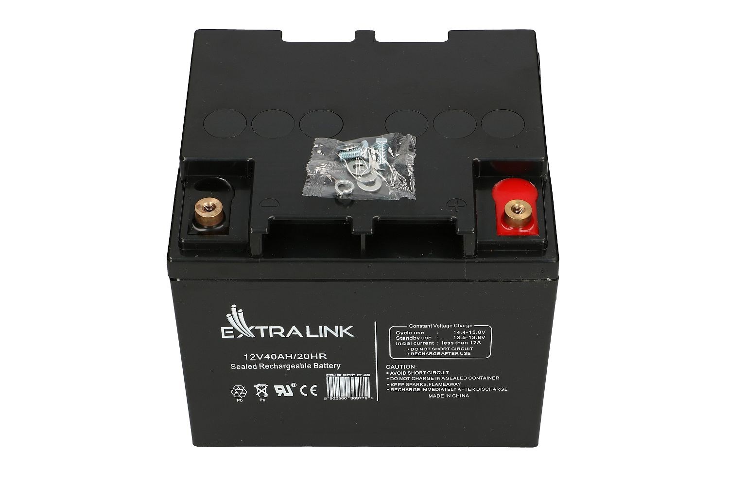 Extralink Accumulator AGM 12V 40Ah maintenance free