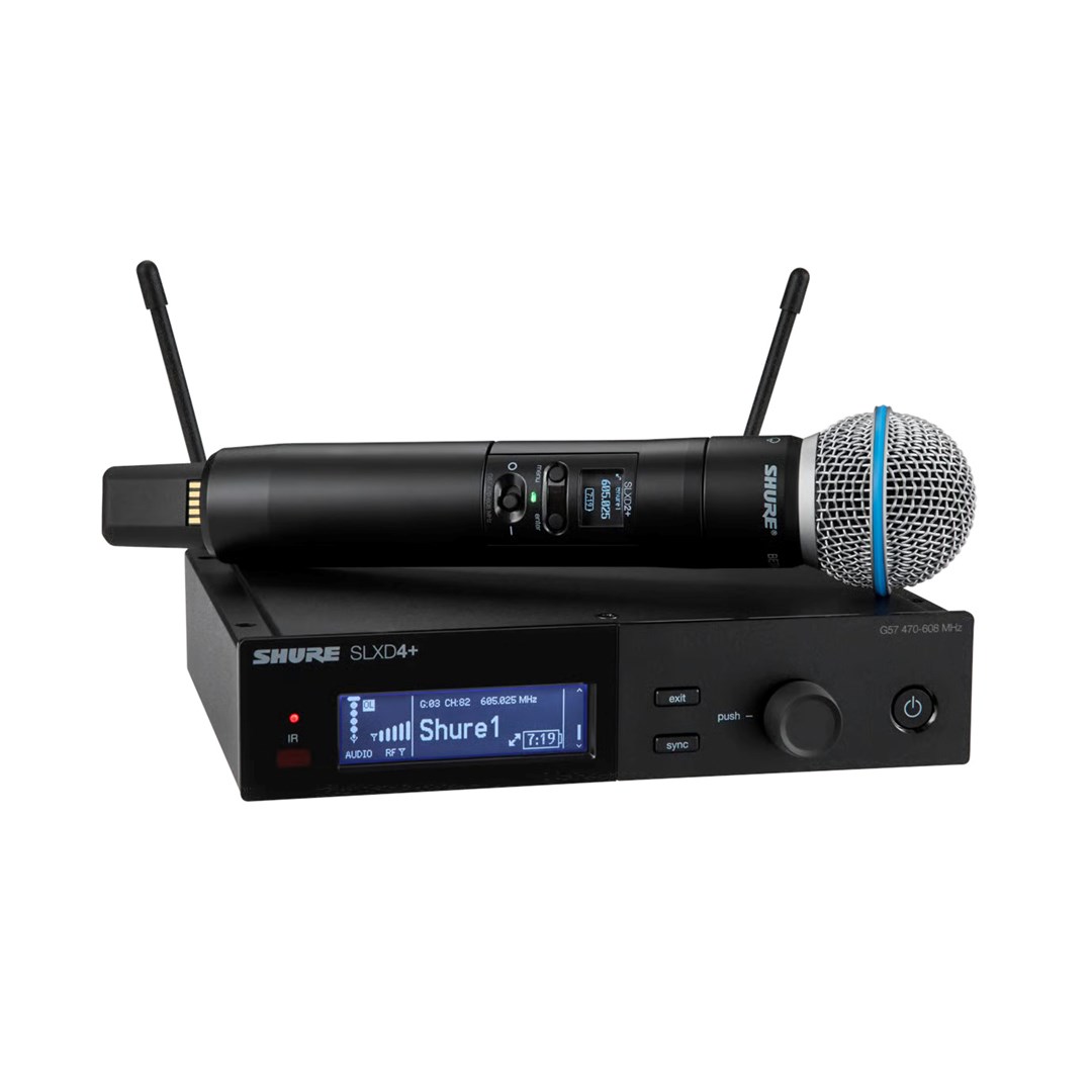 Bežični mikrofonski sustav SHURE SLXD24/B58 (s Beta 58A kapsulom)-0