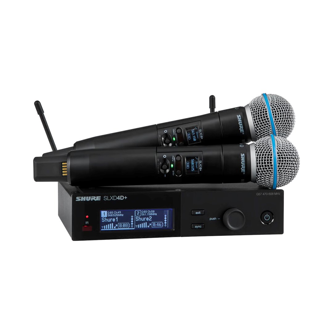 Bežični mikrofonski sustav SHURE SLXD24D/B58 dvostruki-0
