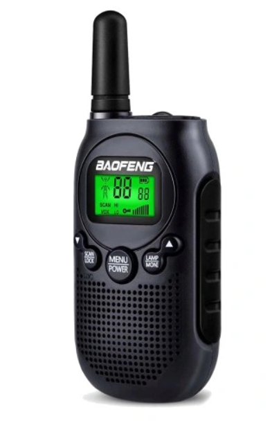 Walkie-Talkie set BAOFENG BF-T6 Panda, crna boja-1