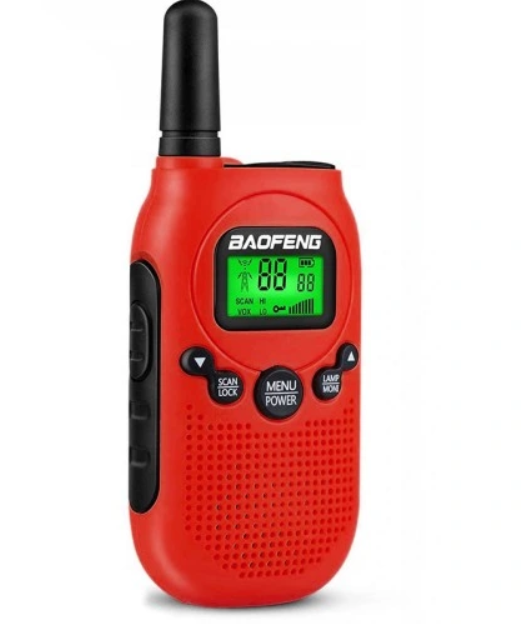 Walkie-Talkie set BAOFENG BF-T6 dječji, crvena boja-3