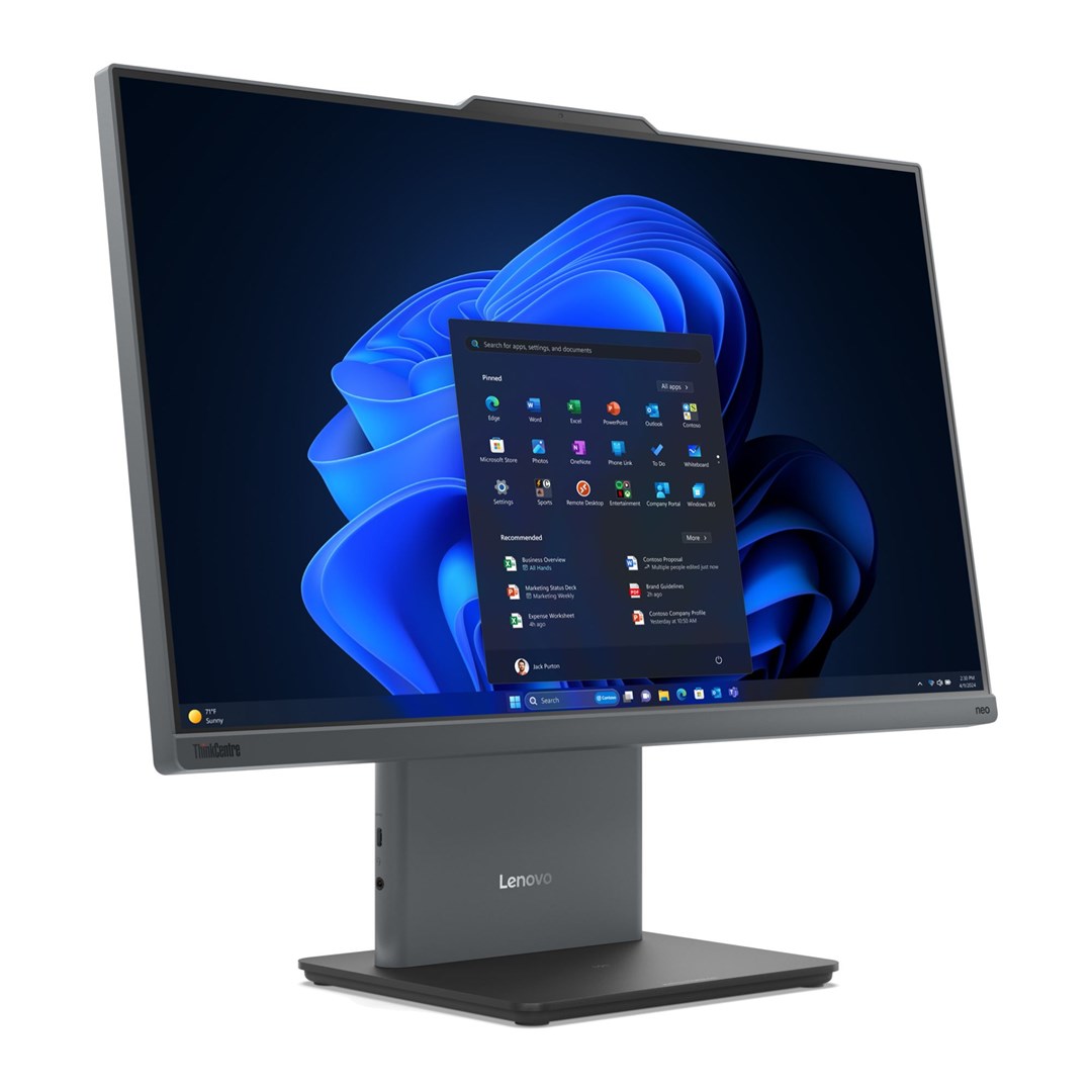 AIO računalo LENOVO ThinkCentre neo 50a G5 (23.8", IPS, FHD, Intel Core 7 240H, 32GB RAM, 1TB SSD, Intel Graphics, Windows 11 Pro, Luna Grey)-0