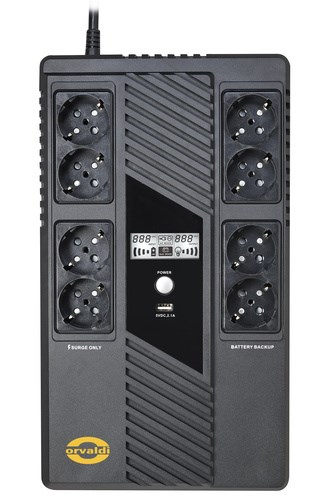 UPS napajanje ORVALDI VAM-1000 (1000VA/600W)-1