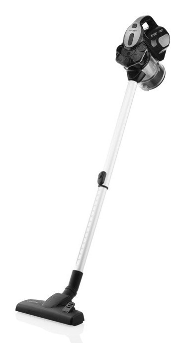 Hyundai VC800 stick vacuum/electric broom 2-in-1 stick vacuum AC Dry HEPA Bagless 600 W Black, Silver