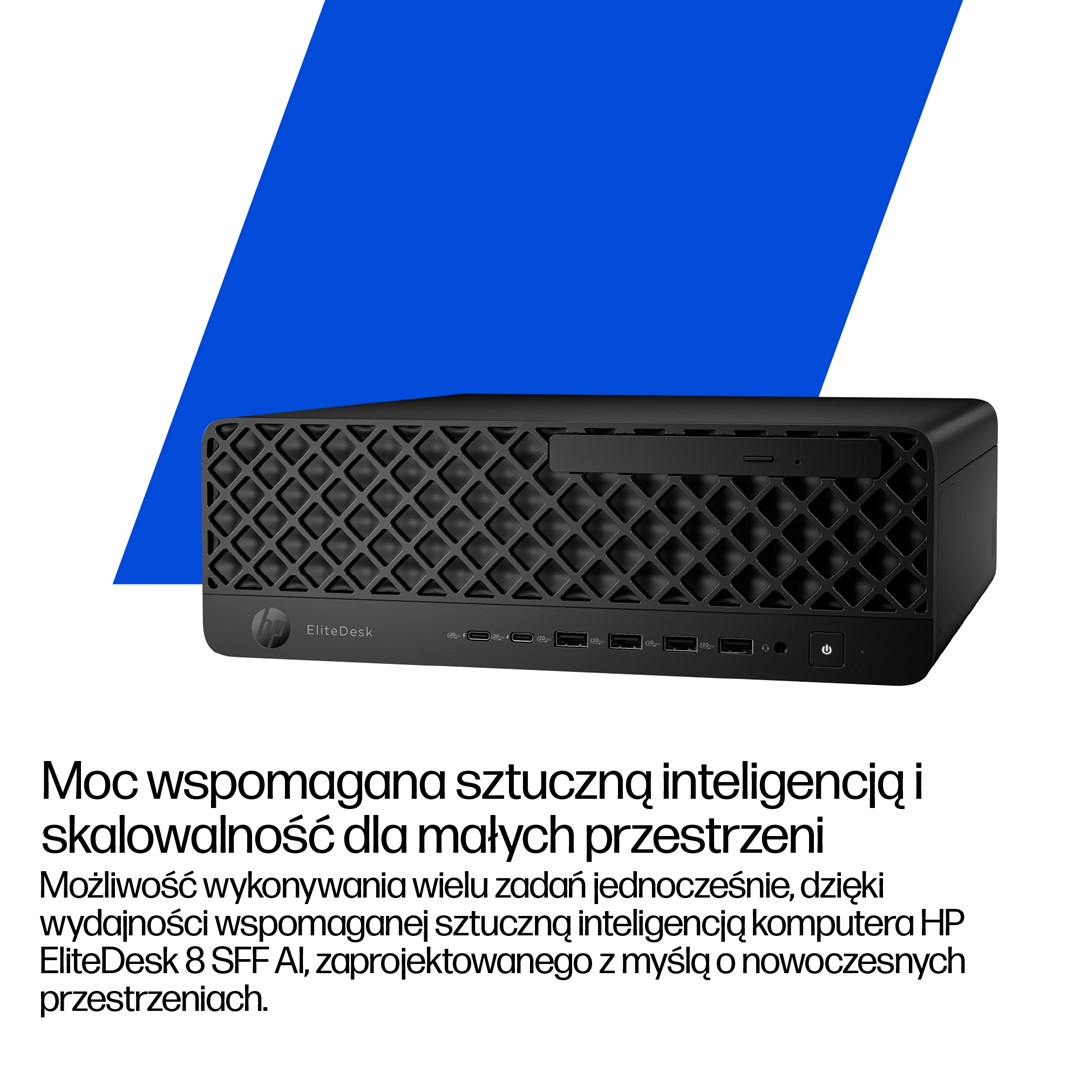 Desktop računalo HP EliteDesk 8 SFF G1i (Intel Core Ultra 5 235, 16GB RAM, 512GB SSD, Intel Graphics, Windows 11 Pro, Small Form Factor)-14