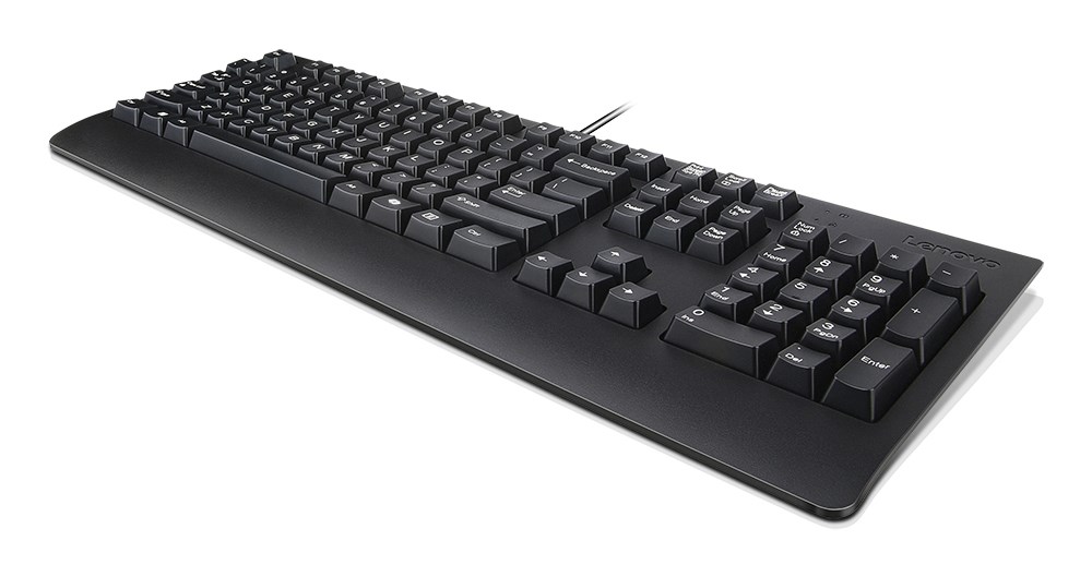 Lenovo 4Y41R64588 keyboard Home/Office USB US English Black-0
