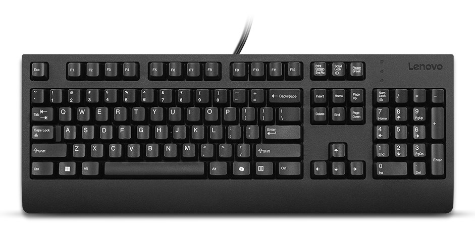 Lenovo 4Y41R64588 keyboard Home/Office USB US English Black-1