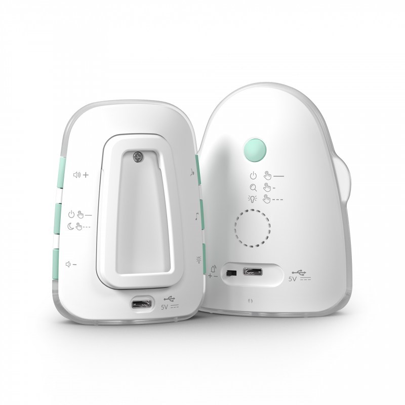 TrueLife NannyTone VM3 Digital babyphone Green, White-1