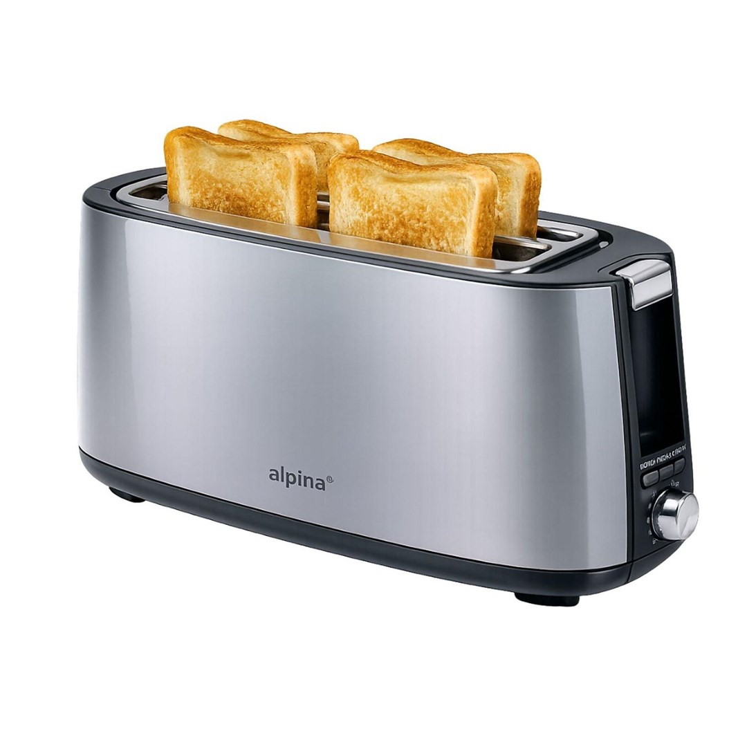 Kontaktni grill ALPINA SF-4015 (1400W) srebrna boja-0