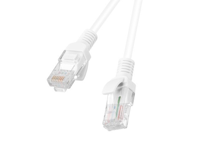 Lanberg PCU6-10CC-0050-W networking cable White 0.5 m Cat6 U/UTP (UTP)