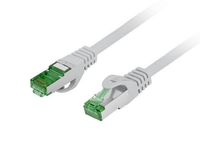 Mrežni kabel LANBERG Cat.7 S/FTP 0.5m siva boja-2