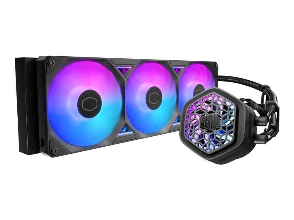 AIO vodeno hlađenje COOLER MASTER MasterLiquid 360 Atmos, crna boja-1