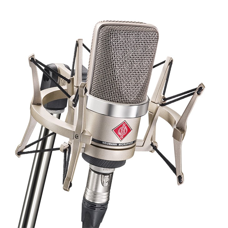 Kondenzatorski studijski mikrofon NEUMANN TLM 102 Studio Set (Nickel)-0