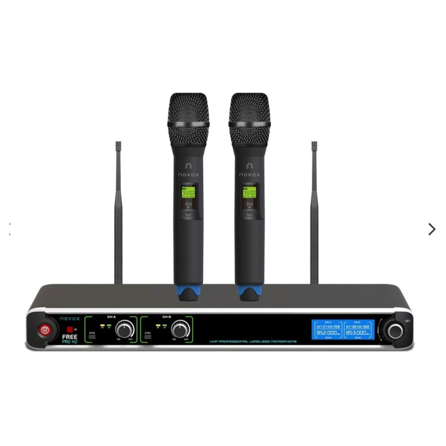 Novox FREE PRO H2 - Mikrofon bezprzewodowy podwójny-0