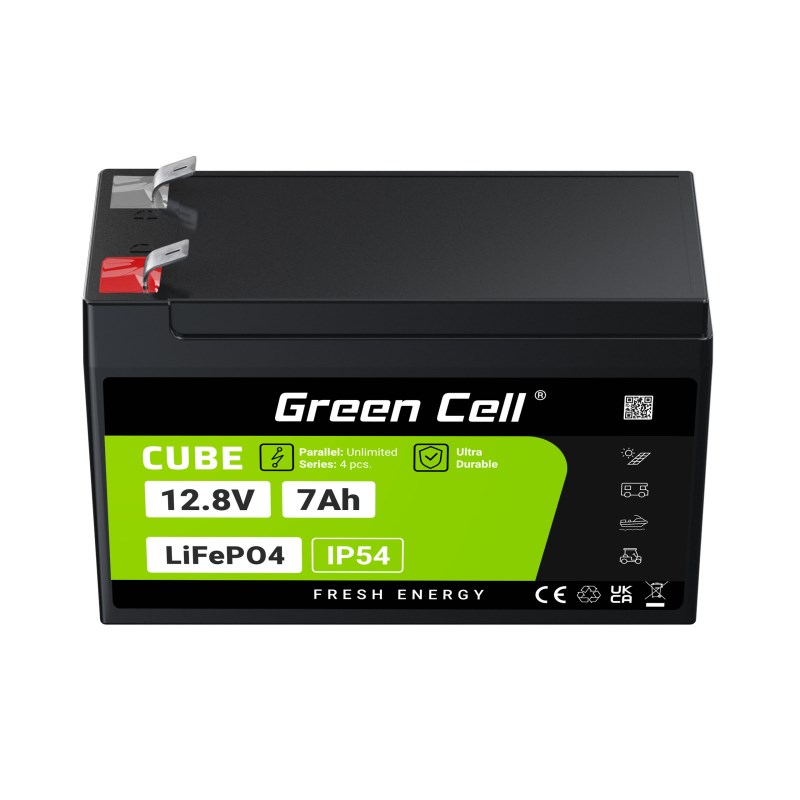 Green Cell LFPGC12V7AH UPS battery Lithium Iron Phosphate (LiFePO4) 12.8 V 7 Ah-20