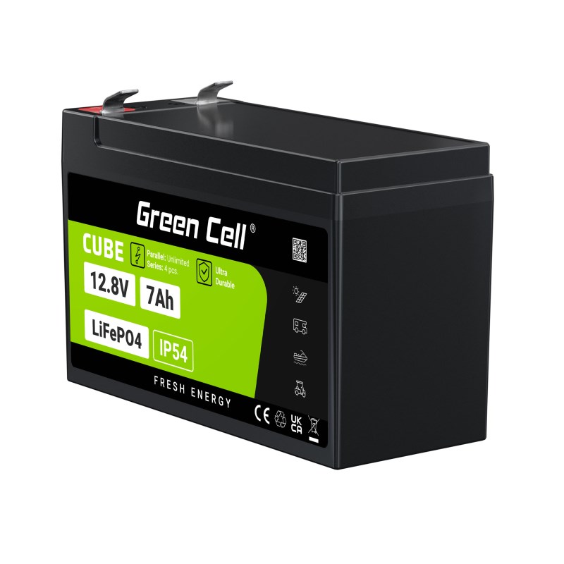 Green Cell LFPGC12V7AH UPS battery Lithium Iron Phosphate (LiFePO4) 12.8 V 7 Ah-9