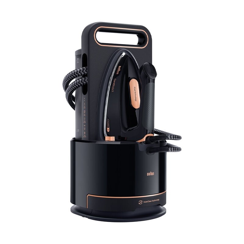 Braun CareStyle 9 IS 9090 BK 2700 W 2 L EloxalPlus soleplate Black, Copper-0