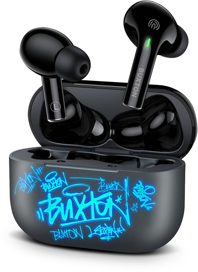 Slušalice BUXTON BTW 4600 (Bluetooth, mikrofon, do 28h baterija, IPX4, sive)-0