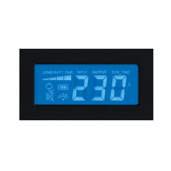 CyberPower PR750ELCDRT1U uninterruptible power supply (UPS) Line-Interactive 0.75 kVA 500 W 6 AC outlet(s)-2