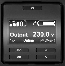 UPS APC Smart-UPS On-Line SRT3000XLI (3000VA/2700W, Tower)-5