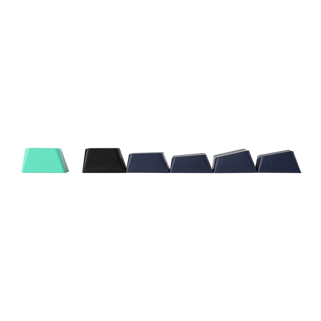 AULA Gasket F87 Pro Keyboard Black Cyan Blue GrayWoodV4 RGB-5