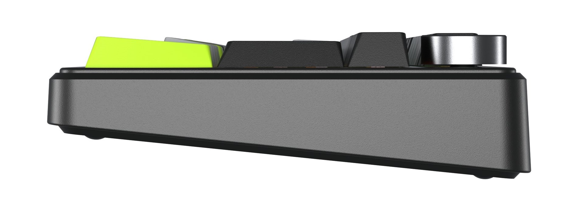 F99 Pro Black+Grey+Green GrayWood RGB AULA gasket keyboard-3