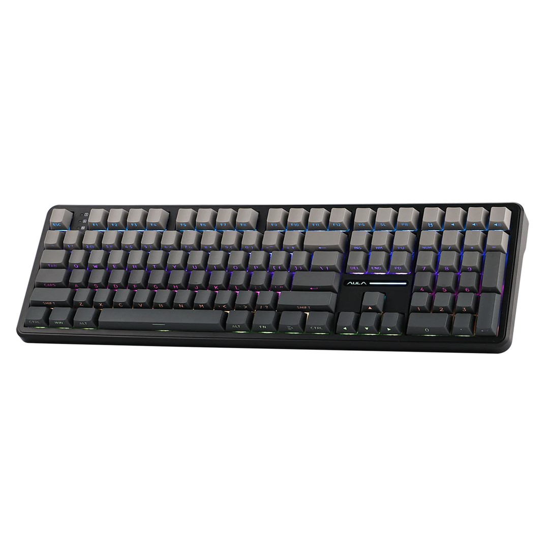 F108 Gradient Grey Nimbus V3 RGB AULA gasket keyboard-4