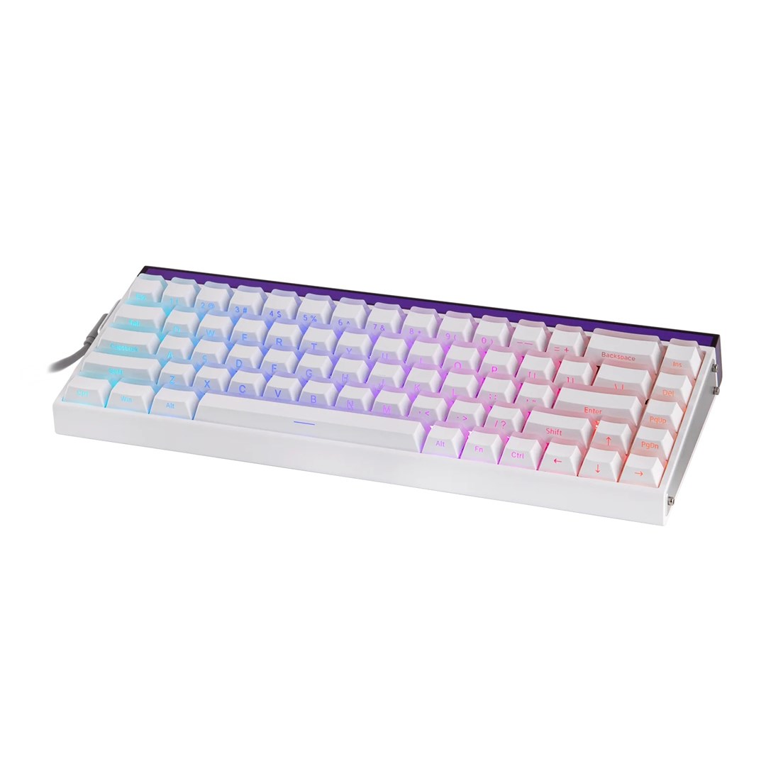 HERO68 HE Black+Red+Gradient Dragon King RGB AULA gasket keyboard-5