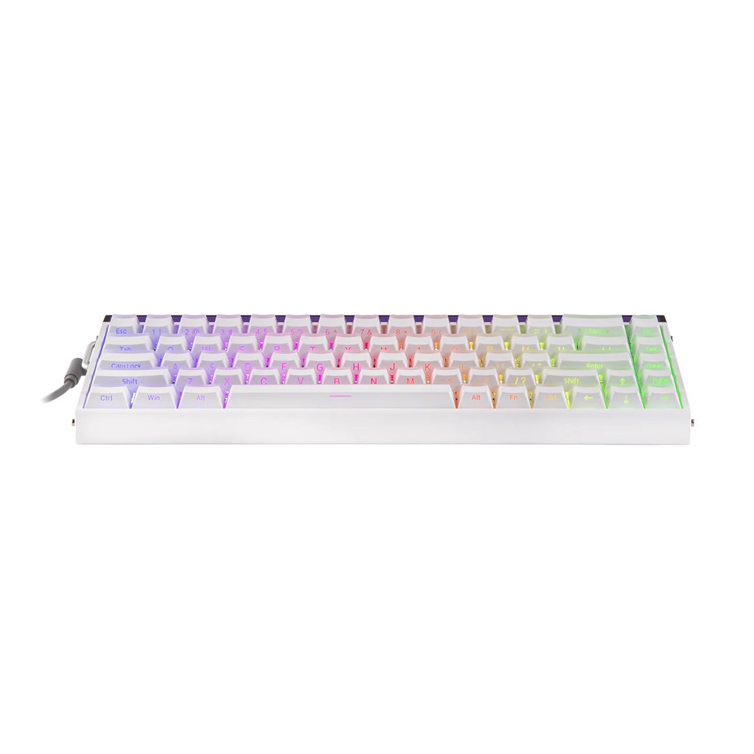 HERO68 HE Black+Red+Gradient Dragon King RGB AULA gasket keyboard-4