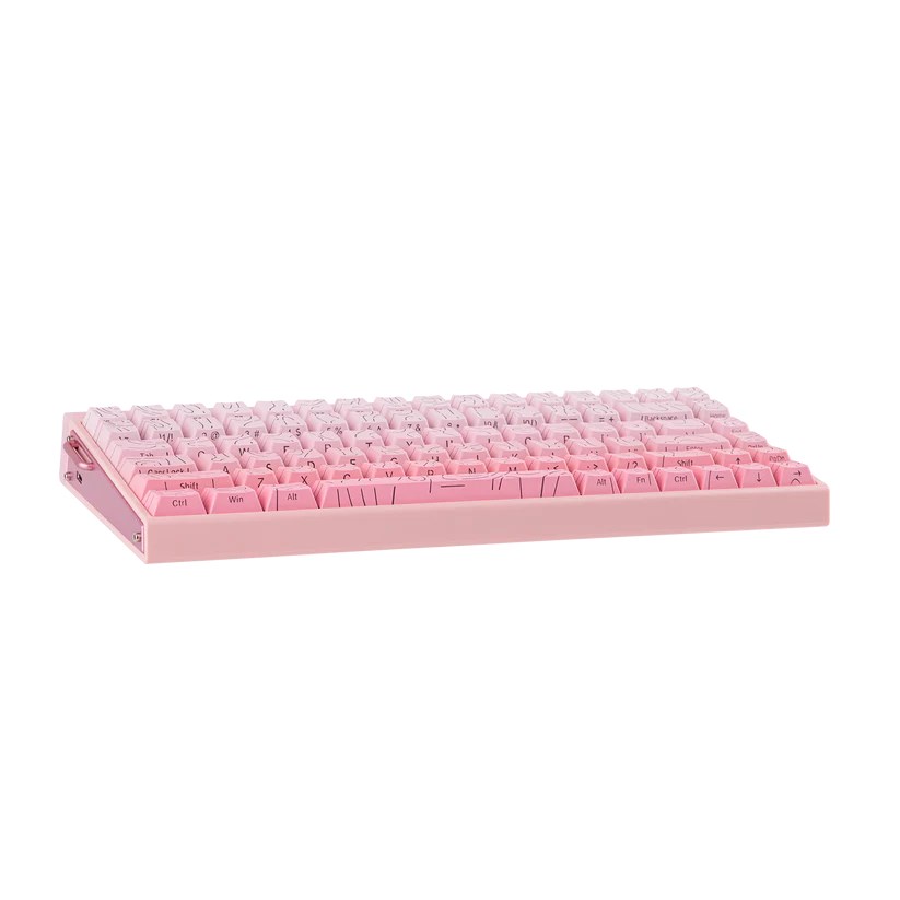 HERO84 HE PINK+Gradient+Contour Dragon King RGB AULA gasket keyboard-2
