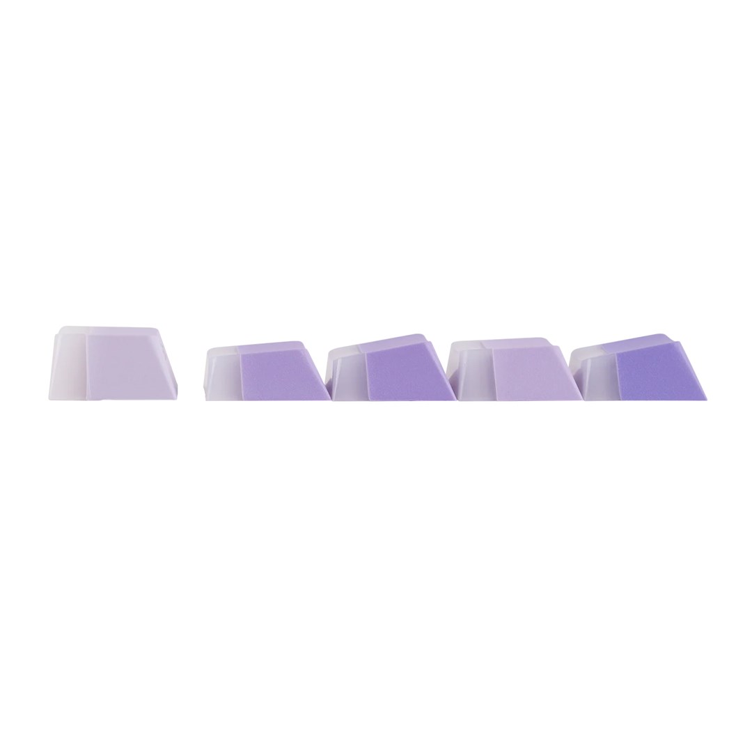 HERO84 HE White+Purple+Gradient+LIGHT JadeKing RGB AULA gasket keyboard-8
