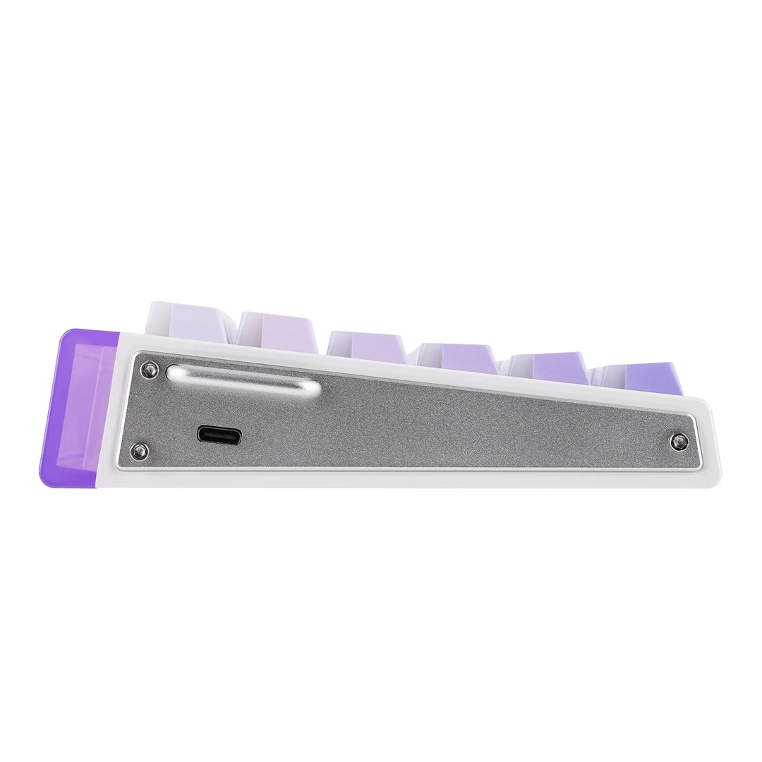 HERO84 HE White+Purple+Gradient+LIGHT JadeKing RGB AULA gasket keyboard-2