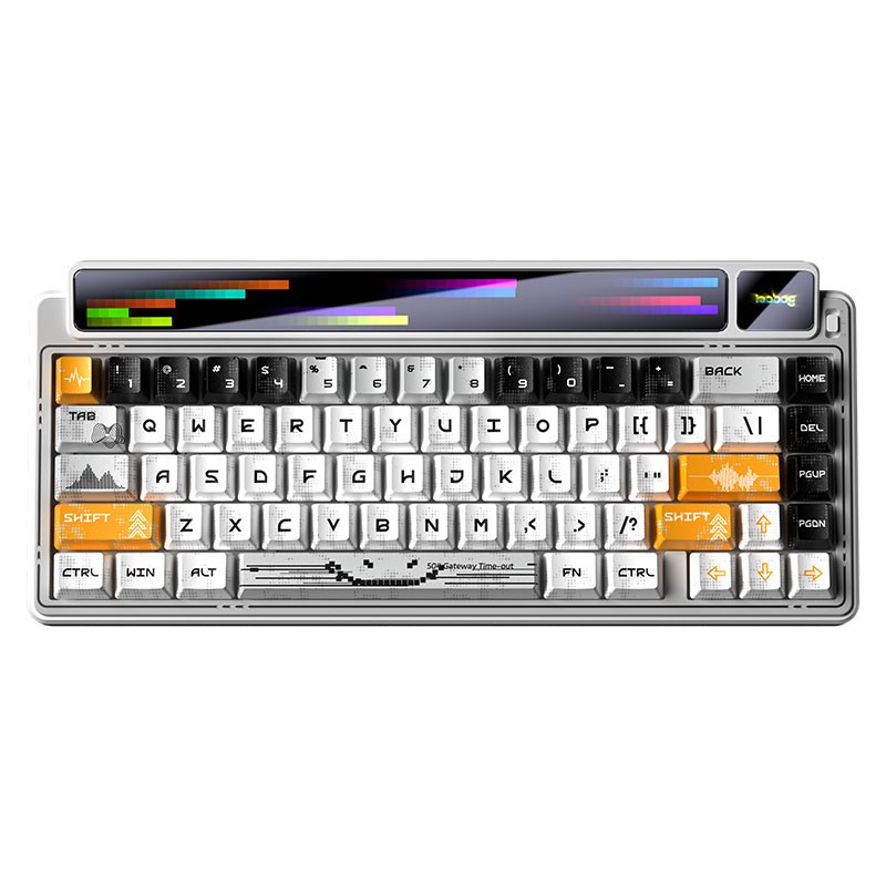 AULA Gasket AMG65 White Jasper RGB Keyboard-0
