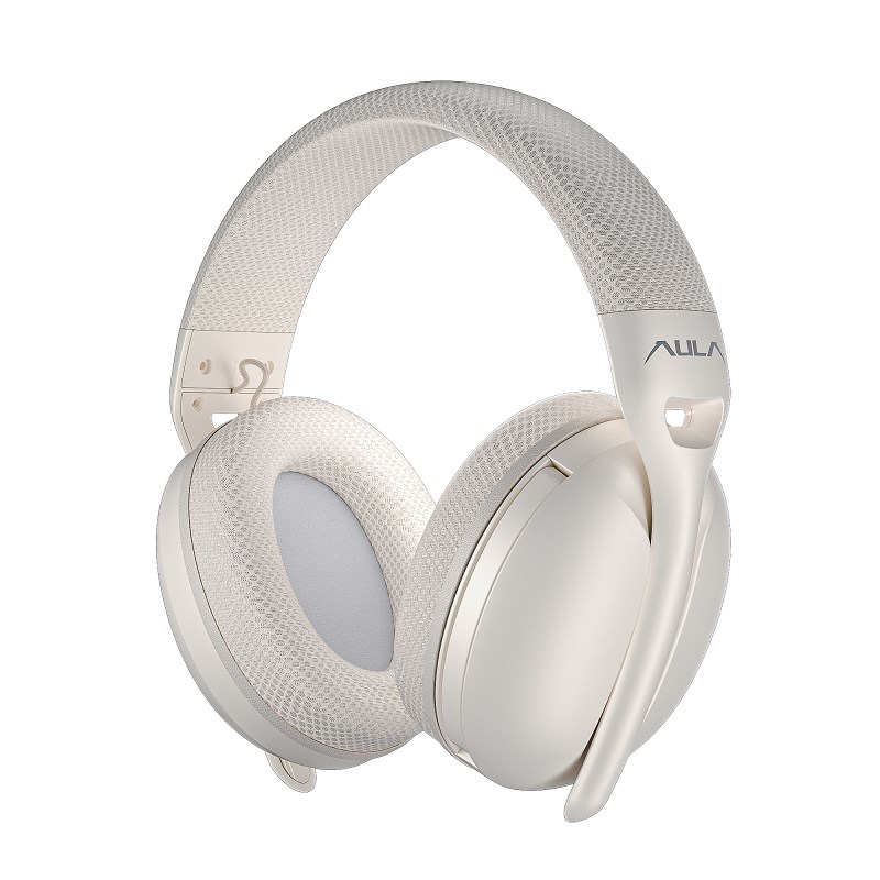Slušalice AULA S6 (3.5 mm, mikrofon, Champagne)-0