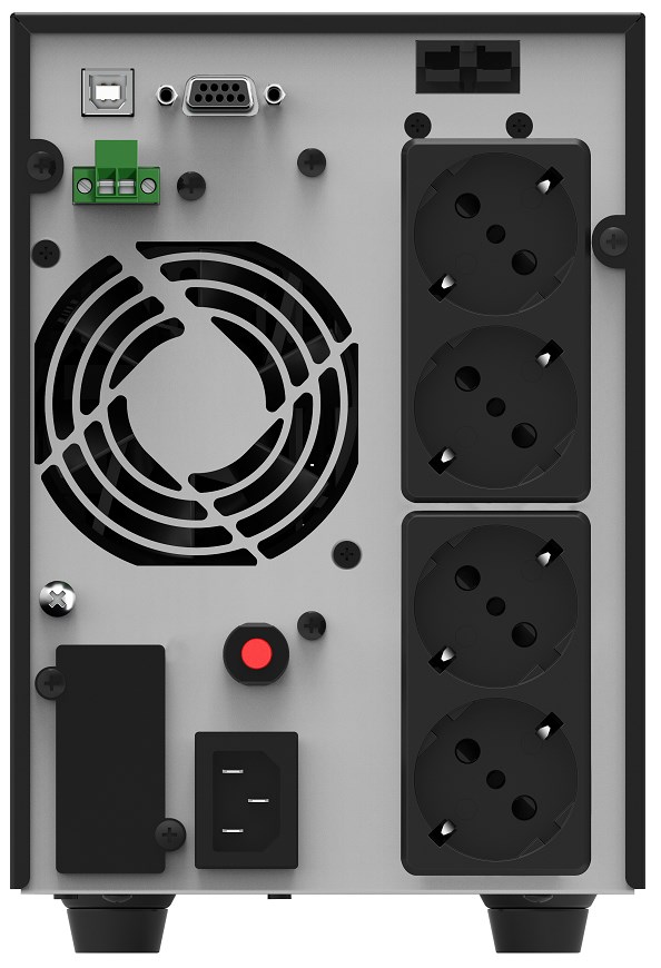 PowerWalker VFI 2000 AT uninterruptible power supply (UPS) Double-conversion (Online) 2 kVA 1800 W 4 AC outlet(s)-1