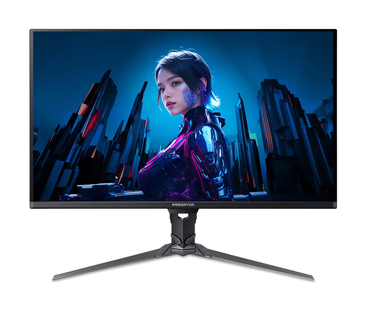 Acer Predator X32 X5 X32X5bmiiphuzx computer monitor 80 cm (31.5") 3840 x 2160 pixels 4K Ultra HD QD-OLED Touchscreen Black