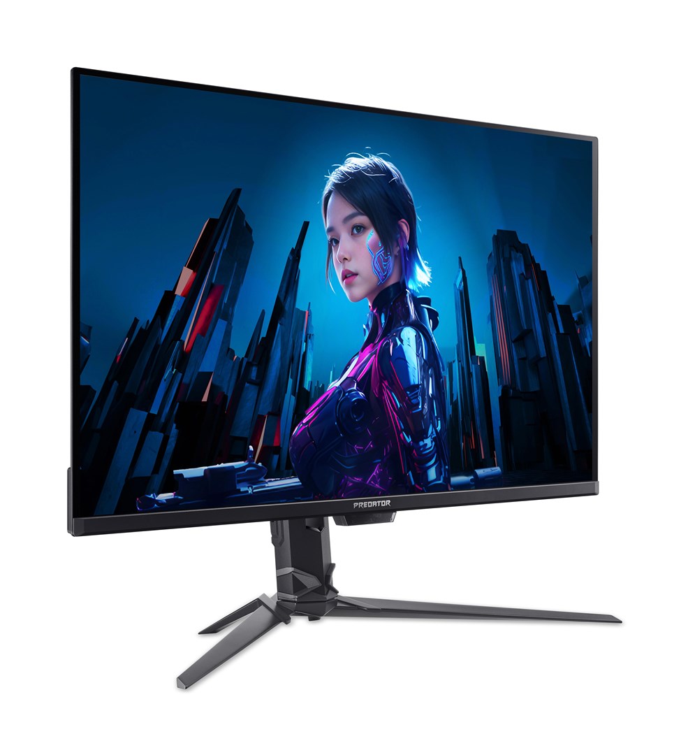 Monitor ACER Predator X32 X5 31.5" (QD-OLED, 4K UHD, 240Hz, 0.03ms, FreeSync Premium Pro, USB-C 90W, crna boja)-1